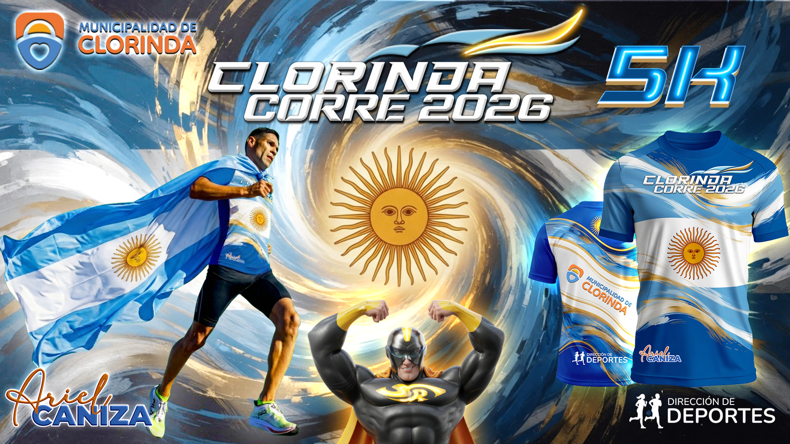 Flyer Clorinda Corre 2026